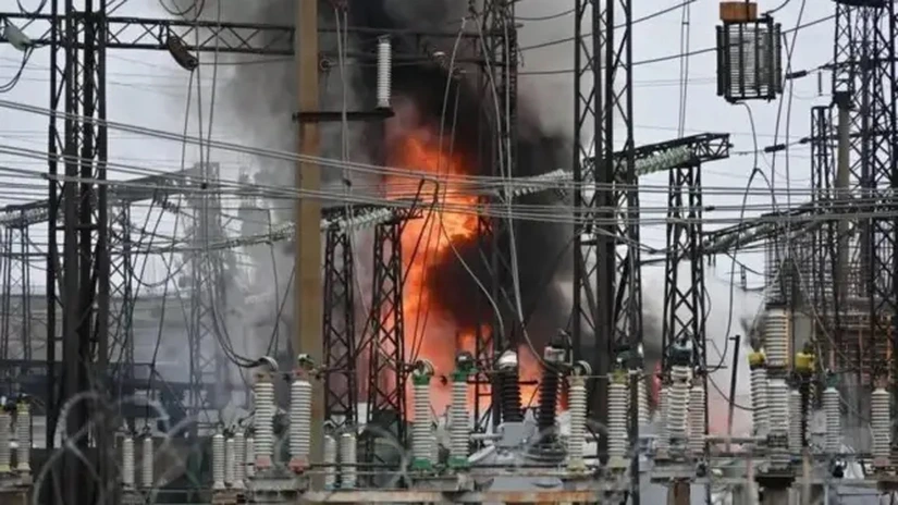 Rusia a atacat din nou infrastructura energetică a Kievului şi a întregii Ucraine