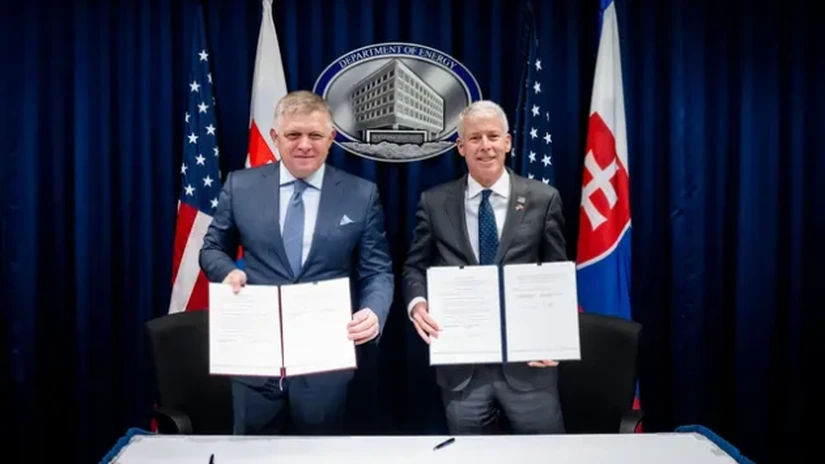 Washingtonul și Bratislava au semnat un acord în domeniul nuclear, care ar permite Slovaciei să-și reducă dependența energetică față de Rusia. Planul include contruirea unui nou reactor
