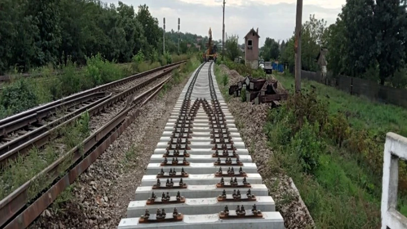 Calea ferată Pașcani - Iași: A fost atribuit contractul pentru înlocuirea traverselor