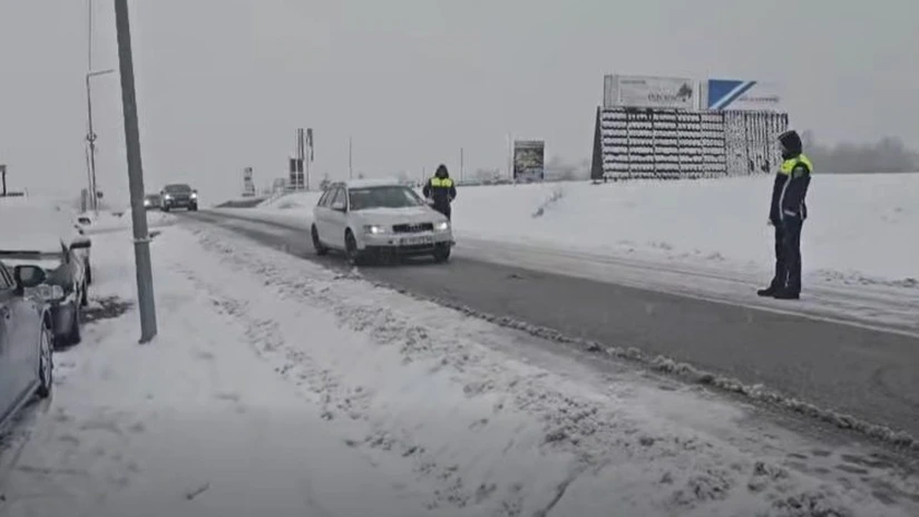 VIDEO Drumul din România unde accesul e permis doar autovehiculelor 4X4 sau echipate cu lanțuri