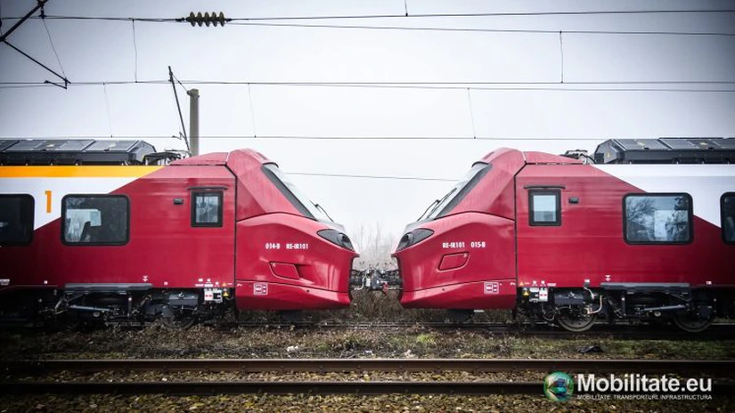 Primele trenuri noi de la Alstom pentru Interregional Călători au ajuns în București