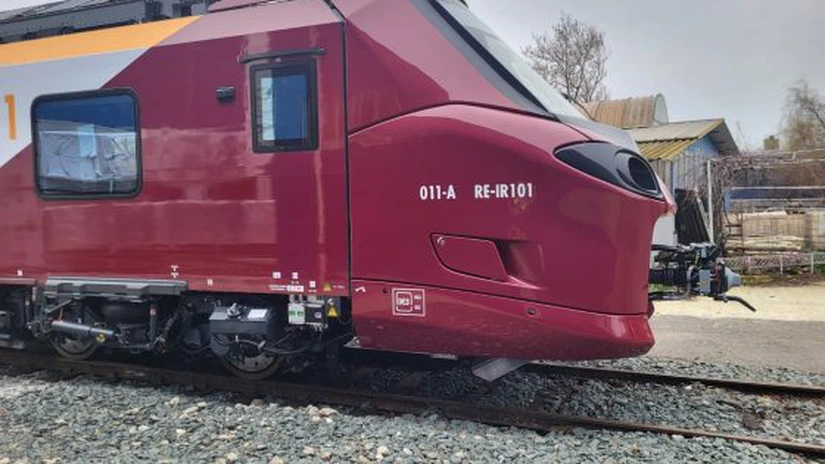 Trenul Alstom 11, fabricat pentru România, a fost predat CFR Călători