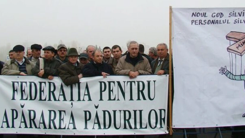 Proiectul privind reorganizarea Romsilva a fost retras de pe ordinea de zi a Comsiei de Dialog Social a Ministerului Mediului, anunță Ferația Silva