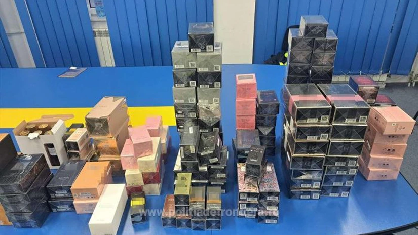 Produse contrafăcute de peste 14,3 milioane lei, capturate de poliţiştii de frontieră în ultima săptămână