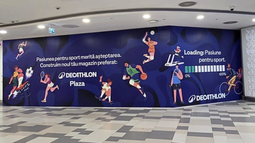 Decathlon deschide magazin într-un mare mall din București. Când are loc inaugurarea