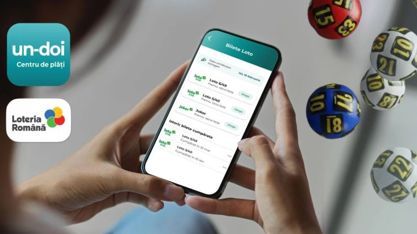 Un-Doi adaugă biletele Loto în aplicația mobilă și extinde rețeaua de automate de plată la peste 2.000 unități