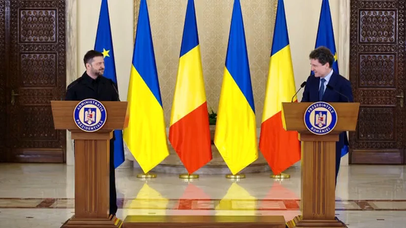 România a semnat cu Ucraina o declarație de parteneriat strategic. Nicușor Dan: România a fost sigură, este sigură şi odată ce aceste capabilităţi, echipamente şi militari americani România va fi şi mai sigură