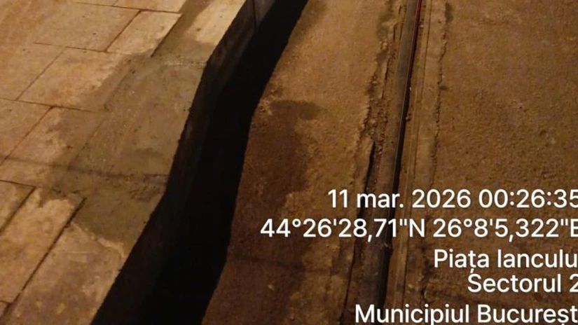 FOTO STB a modificat peronul unei stații pentru a încăpea tramvaiele Imperio introduse pe traseul liniei 5