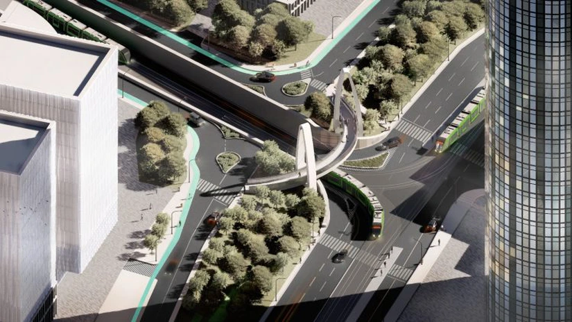 Una dintre cele mai aglomerate zone din Bucureşti se schimbă. Cum va arăta zona Dimitrie Pompeiu - Fabrica de Glucoză - Şoseaua Pipera după modernizare