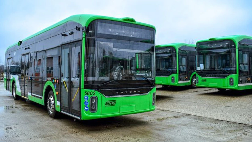 FOTO Troleibuzele electrice din China ies pe străzile din București. Pe ce linii sunt modelele Yutong