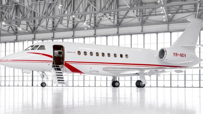 Unul dintre cele mai scumpe avioane private din România a generat 3,4 milioane euro în primul an pentru Dokia Air