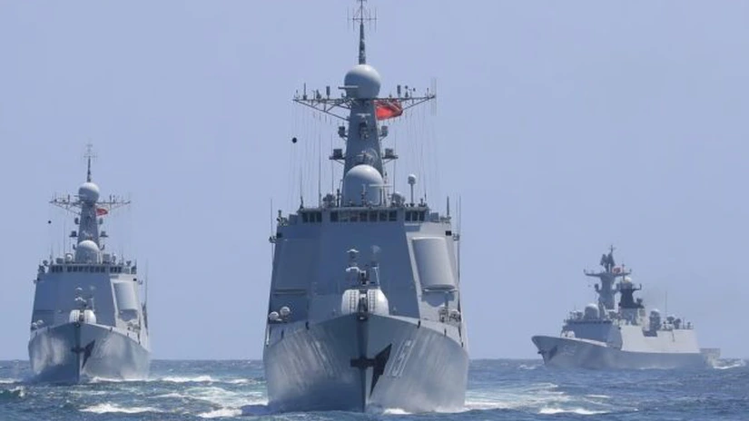 China a desfășurat peste 100 de nave în apele sale regionale, anunță şeful Consiliului de Securitate Naţională al Taiwanului