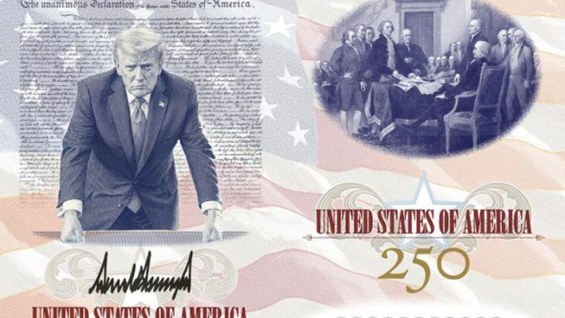 Cultul personalității în SUA. Președintele Trump a prezentat un nou model de pașaport american în care apare fotografia sa