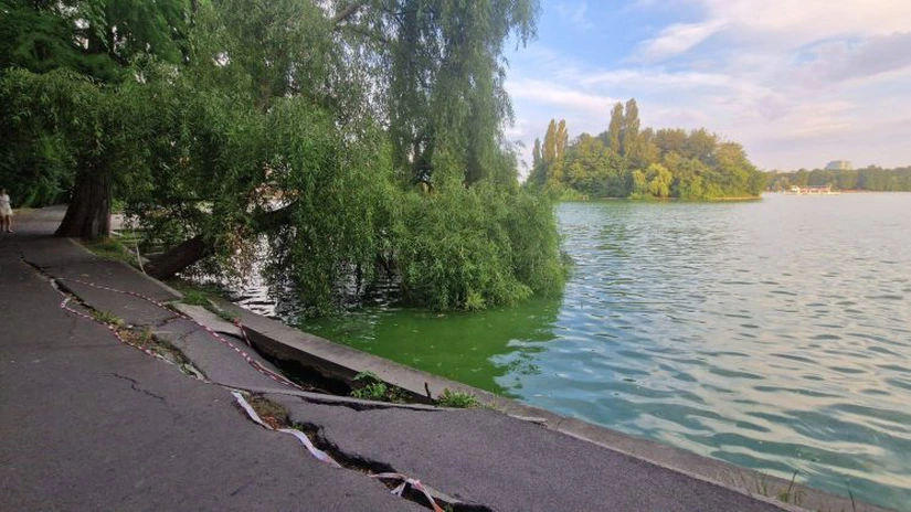 Începe golirea Lacului Herăstrău. Ce spune Ciucu