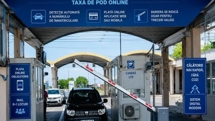 Podul Giurgiu - Ruse: Pas înainte pentru plata online a taxei începând din 15 iunie