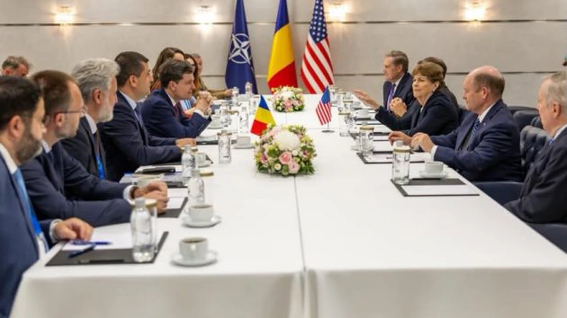 Nicușor Dan s-a întâlnit cu delegația Congresului SUA la Summitul NATO de la Ankara