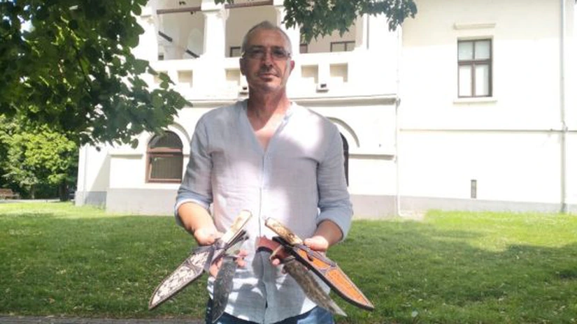 Românul din Craiova care a cucerit Madridul cu un brand de cuțite de Damasc