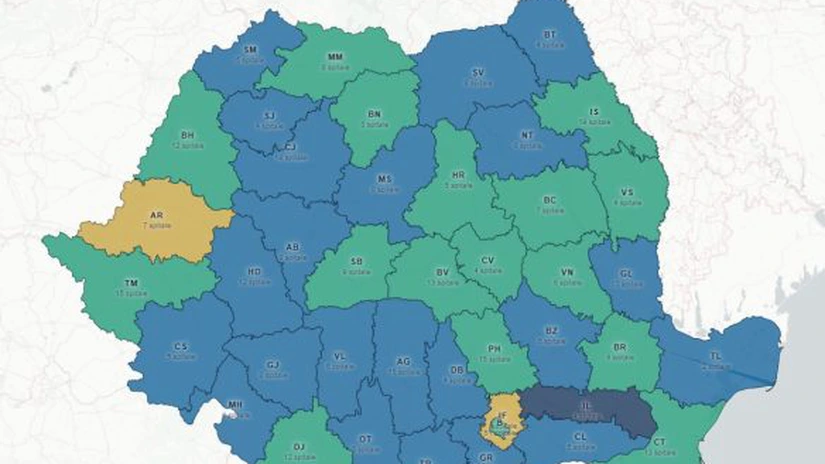 Prima hartă naţională a performanţei spitalelor de stat, realizată de CNAS. Schimbare de paradigmă la CNAS: decizii bazate pe dovezi, nu pe ideologie politică