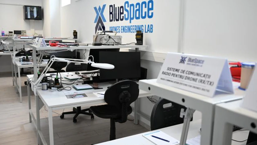 Laborator de cercetare pentru drone, inaugurat de BlueSpace Technology și Politehnica București de