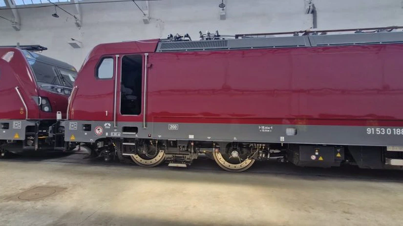 FOTO Primele cinci locomotive Alstom livrate României au fost recepționate UPDATE