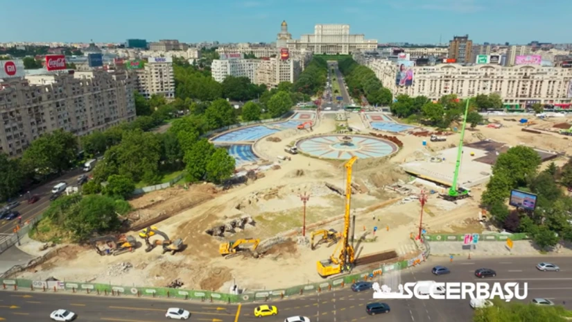 VIDEO Planșeul Unirii. A fost demolată 95% din structura veche - constructor