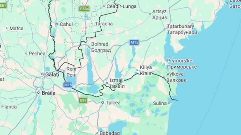 Rusia a atacat portul Izmail din Ucraina