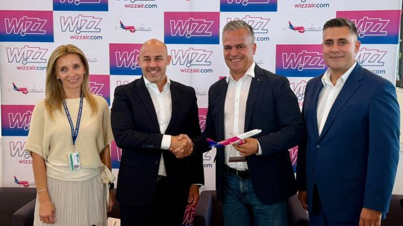 Wizz Air deschide a zecea bază din România, la Brașov