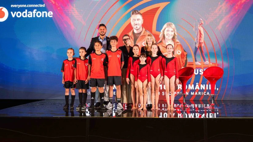 Vodafone lansează GEN10 și caută următoarea generație de campioni a României alături de Nadia Comăneci și Ciprian Marica