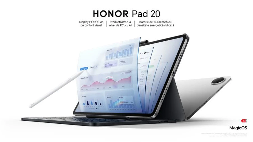 Honor lansează în România tableta Pad 20 cu ecran 3K
