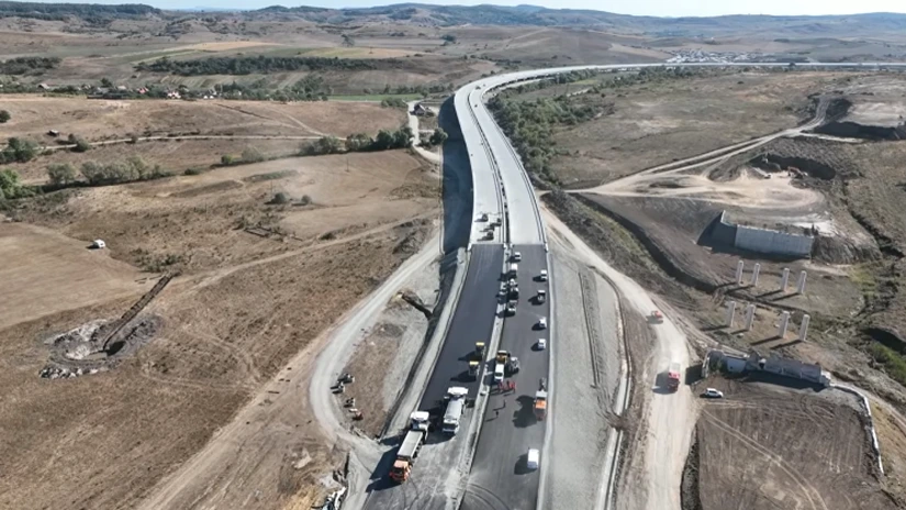 VIDEO Autostrada Transilvania: Imagini noi cu cel mai lung viaduct. În curând începe asfaltarea
