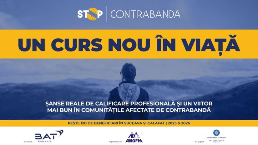 Programul ANOFM - BAT România continuă să genereze oportunități de angajare în comunitățile afectate de contrabandă