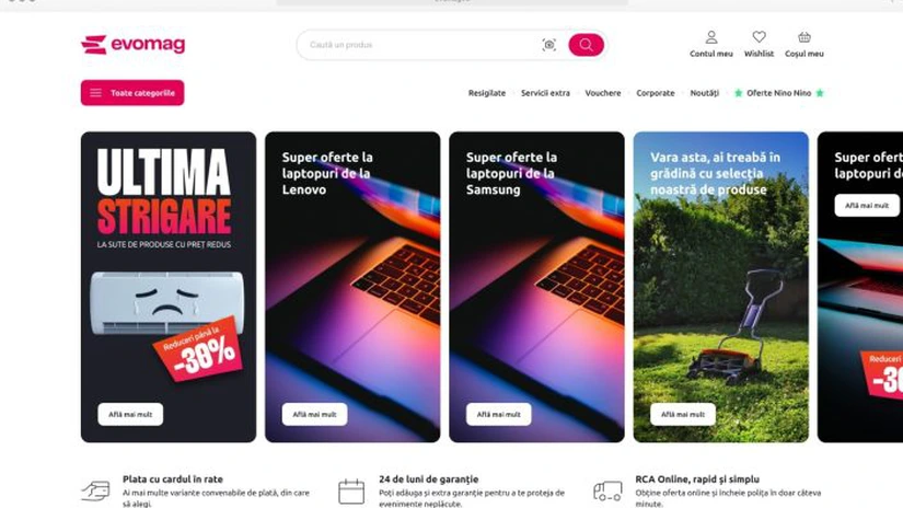 evomag anunță un update major: investiții de 200.000 de euro pentru îmbunătățirea experienței de cumpărare online