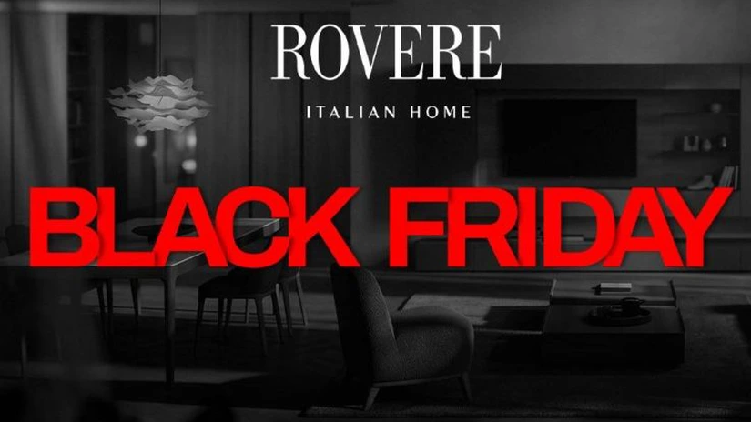 Black Friday Rovere 2026: o lună dedicată designului italian, între 1 și 30 noiembrie
